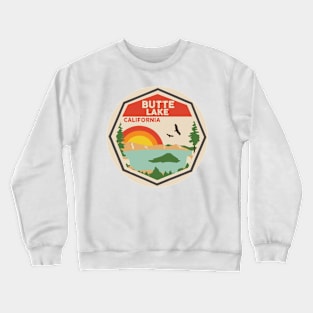 Butte Lake California Colorful Scene Crewneck Sweatshirt